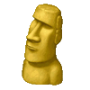 Yellow Moai image