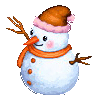 Red Snowman image